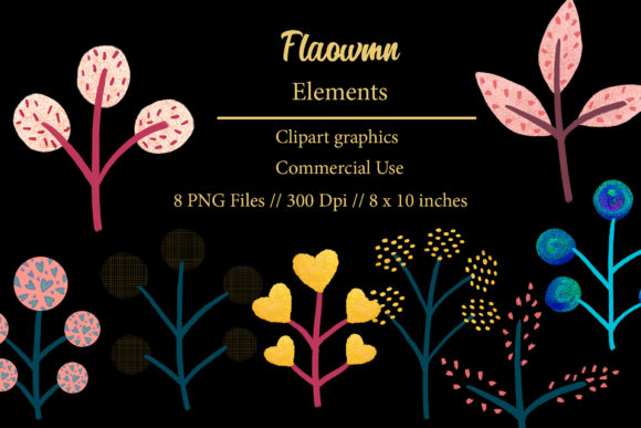 Enhancing Creative Workflows with Flaowmn Brush Stroke Clipart Element