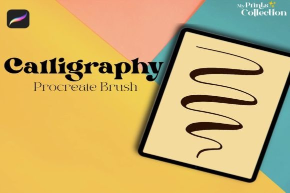Enhancing Digital Lettering with the Calligraphy Single Procreate Brush
