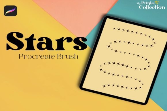 Mastering Celestial Aesthetics: Elevating Digital Art with the Stars Single Procreate Brush