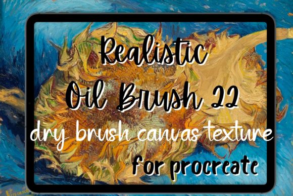 Mastering Realistic Textures with Procreate Oil Brush 21 Dry Canvas Textur