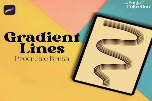 Mastering the Gradient Multi Lines Brush in Procreate
