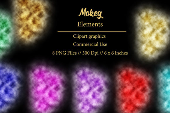Mokey Brush Stroke Clipart Element