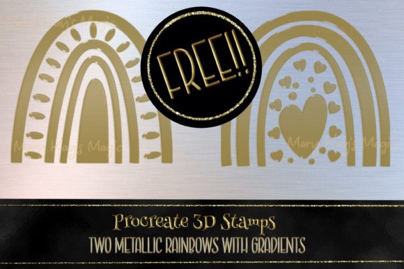 Procreate 3D Metallic Rainbow Stamps FREE: A Practical Guide to Enhancing Digital Workflows