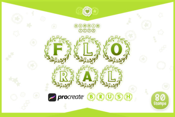 Procreate Brush Floral Love Alphabet a-z: A Practical Asset for Digital Lettering