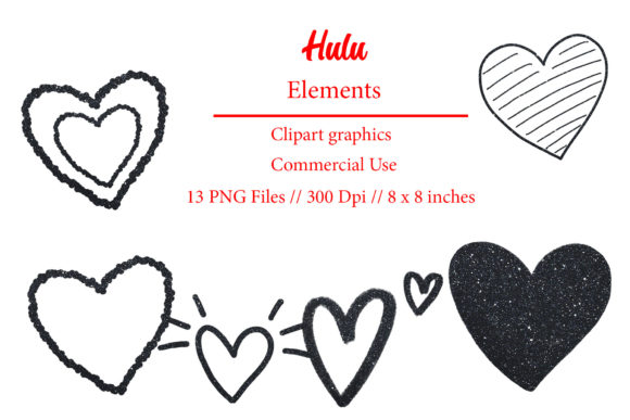 Unleashing Creativity with Hulu Brush Stroke Element Clipart
