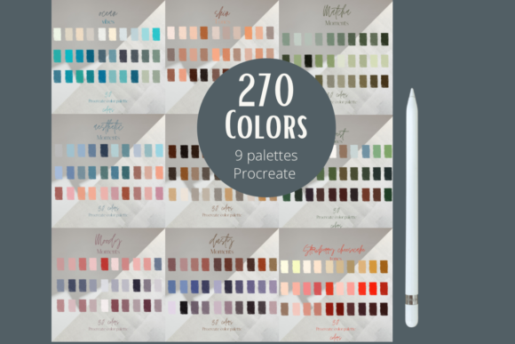Unlocking Creative Flow with the Procreate Color Palette Bundle