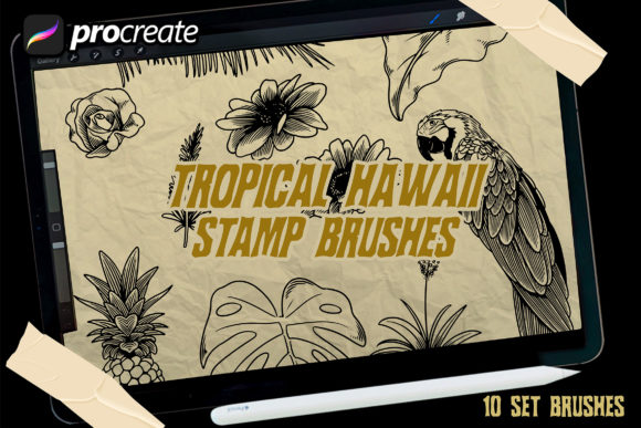Unlocking Creative Potential with the Tropical Hawaii Stamps Brush